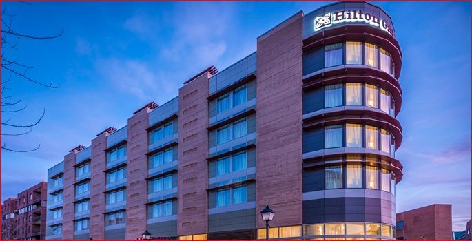Hilton Garden Inn Alexandria Old Town National Harbor Bagian luar foto
